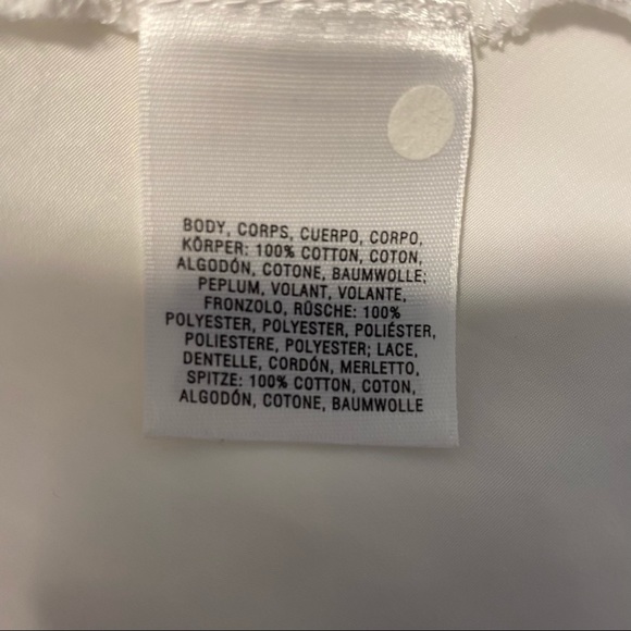 Anthropologie Meadow Rue Melia Peplum Top - Picture 4 of 5